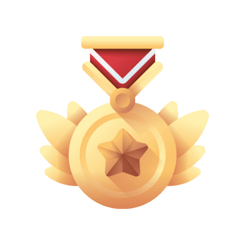 Winner medal